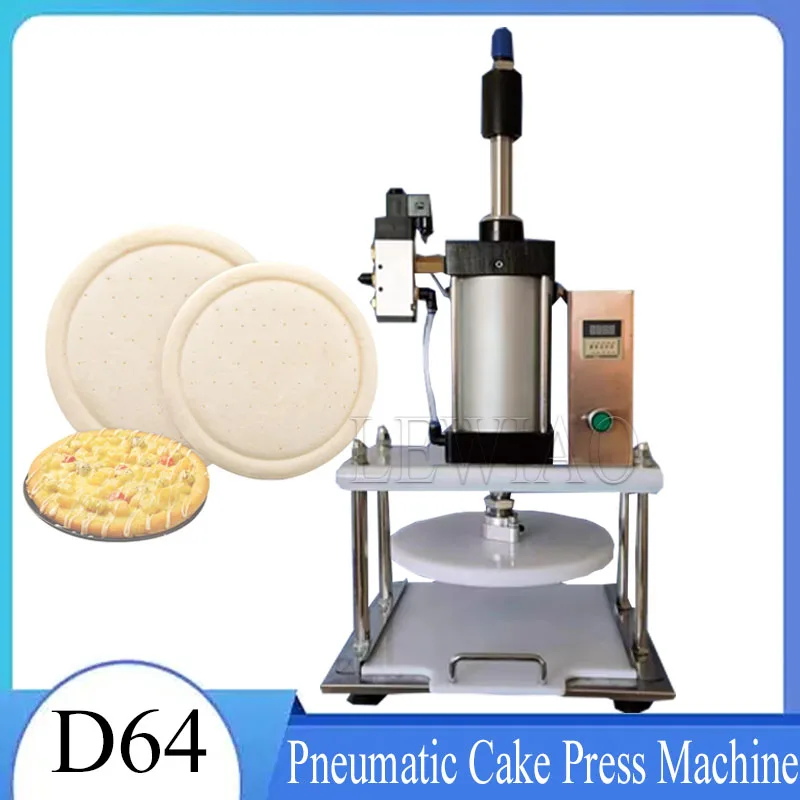 

Commercial Pressure Pneumatic Pizza Dough Press Machine Automatic Shredded Cake Egg Pancake Flattening Equipment
