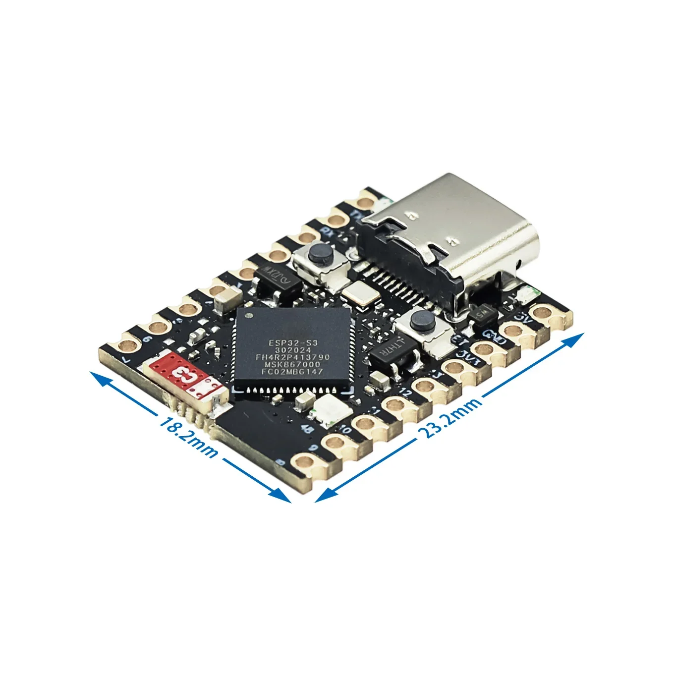 รูปสินค้า ESP32-S3 บอร์ดพัฒนาขนาดเล็ก WiFi Bluetooth 5.0