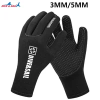 DIVE SAIL 3/5mm Neoprene Diving Winter Heated Gloves For Men Women Diver Wetsuit Snorkeling Canoeing Underwater Hunting Glove 1