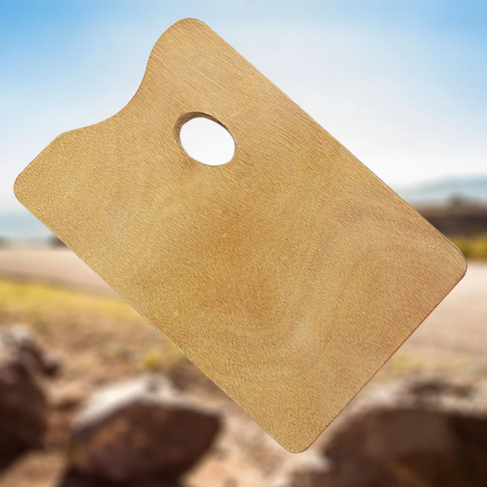 

1pc Square Wooden Oil Painting Wooden Painting with Holes Wooden Oil Painting for Oil Watercolor Craft DIY Painting- 20x30cm