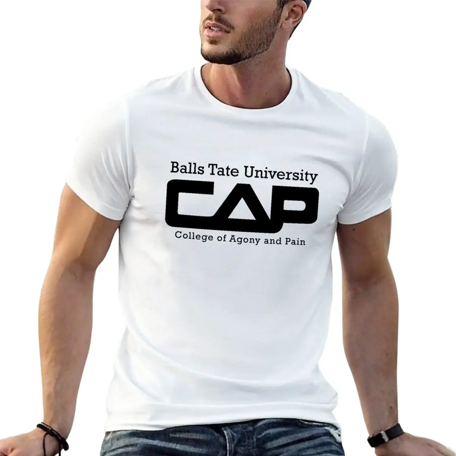 

Parody CAP T-Shirt sublime blanks hippie clothes mens graphic t-shirts anime
