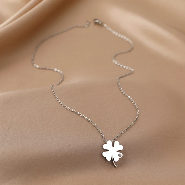 Mens Necklace Chains For Pendants Clover Necklaces Designer Fashion  Necklace Stainless Steel Hip Hot Jewelry Party Wedding Gift Wholesale With  Box From Designerjewelry001, $39.89