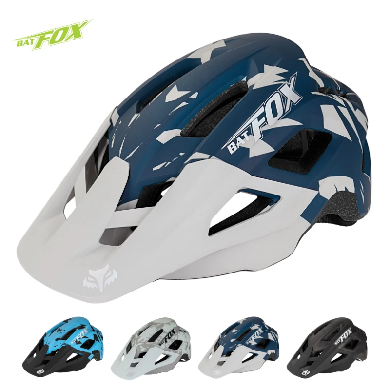 

BATFOX New Helmet cycling MTB Men women Bicycle Helmet capacete ciclismo Ultralight mountain road bike helmets casco ciclismo