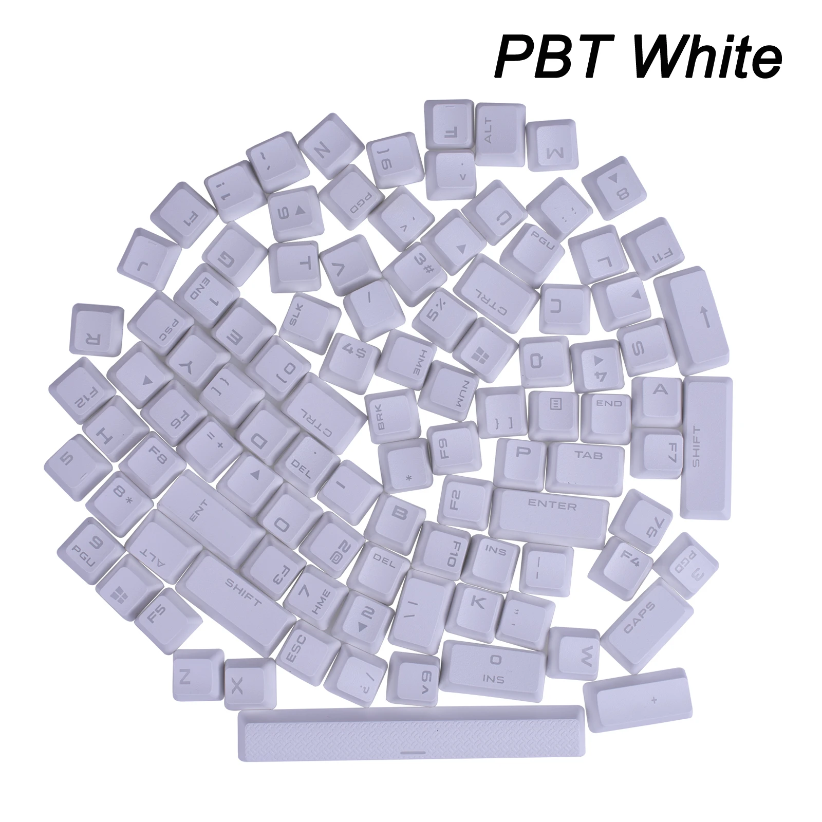 Conjunto Completo Original Key Caps Caps para Corsair K70 Lux K70 Lux Rgb K95 Teclado Mecânico Preto Branco Abs Pbt - Imagem 5