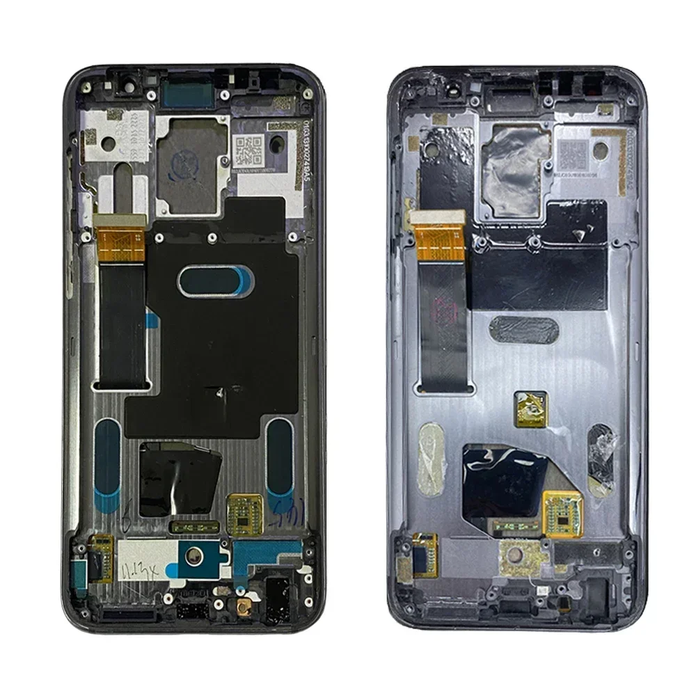 Meizu 16 LCD + 프레임용  AMOLED 디스플레이, 터치 스크린 디지타이저 교체 부품, Meizu 16 16 16 M882H M882Q, 6.0 인치