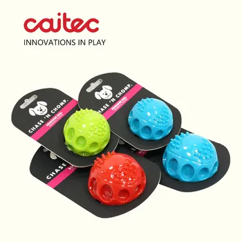 Sdc8e9d837b444ead97bc2e3f9785feca1.jpg Caitec Dog Toys Squeaking Bouncing Ball Durable Floatable Springy Pet Toys Squeaky Ball Bite Resistant