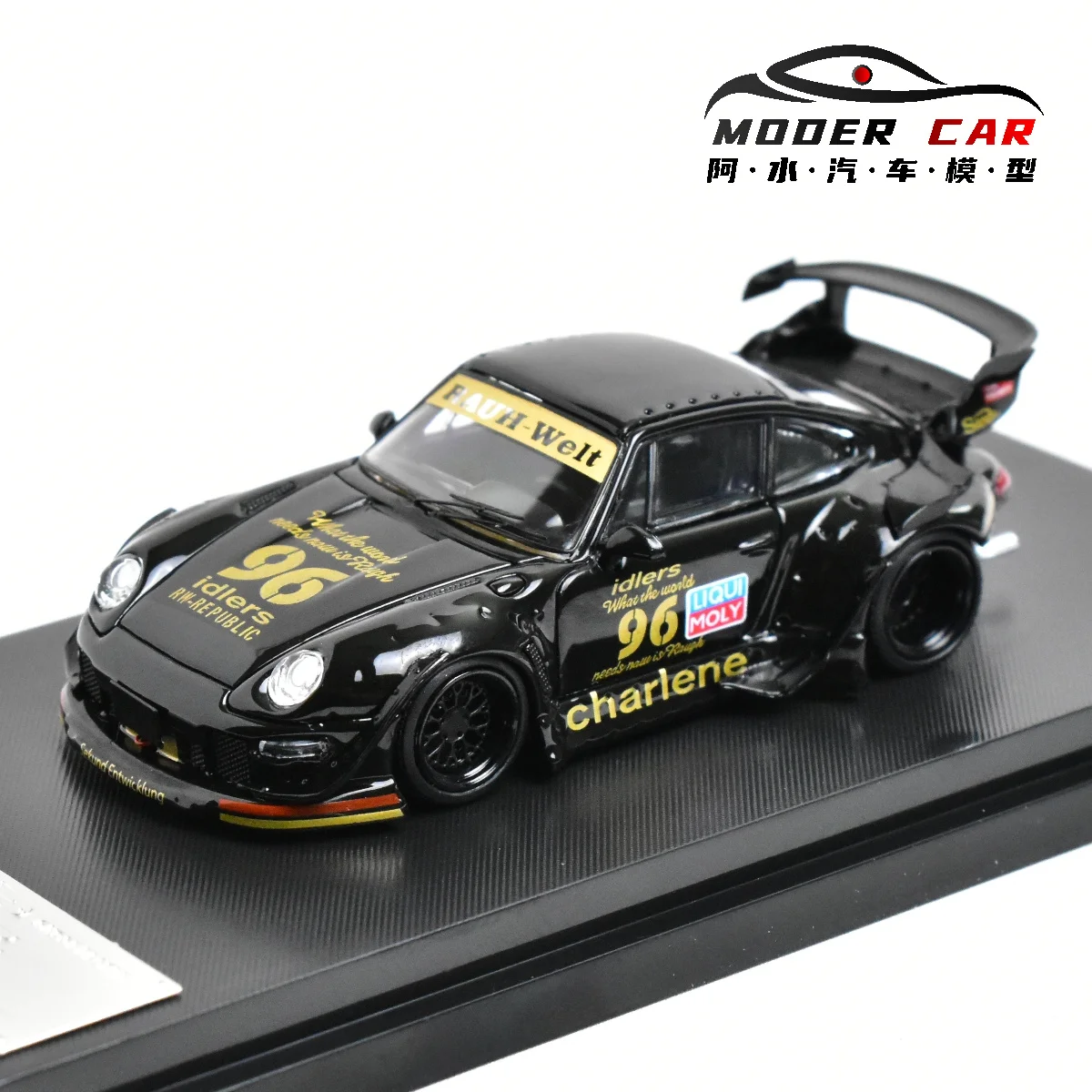 ghostplayer+SW 1:64 RWB 993 Diecast Model Car 2