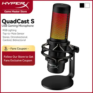 Microfono HyperX QuadCast S USB RGB - Master Gaming Store