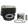 52mm Cylinder Piston Bearing Gasket Carb Kit For Husqvarna 272XP 61 268 272 XP Chainsaw Big Bore Chrome Plated Spare Part 3