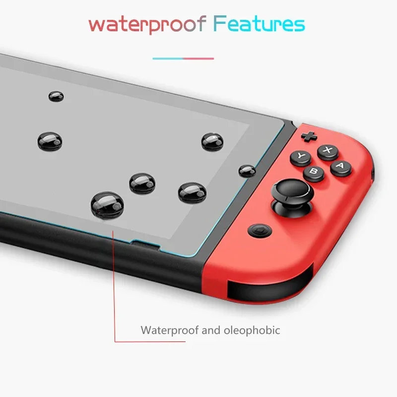 3PCS Protective Glass For Nintend Switch Tempered Glass Screen Protector For Nintendos Switch NS Oled Screen Film Accessories screen protector