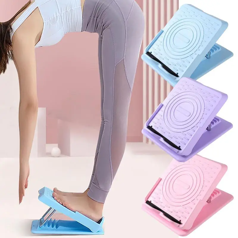 Tavola Inclinata Tavola A Cuneo Inclinata Regolabile Per Allungare I Muscoli Del Polpaccio Post Allenamento Macchine Per Esercizi Per Le Gambe Per Pal