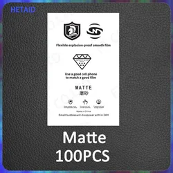 TPU Matte HD Privacy Protection Anti - Peep Frosted Hydrogel Film for Screen Protection Cutting Machine (100pcs Matte Film)