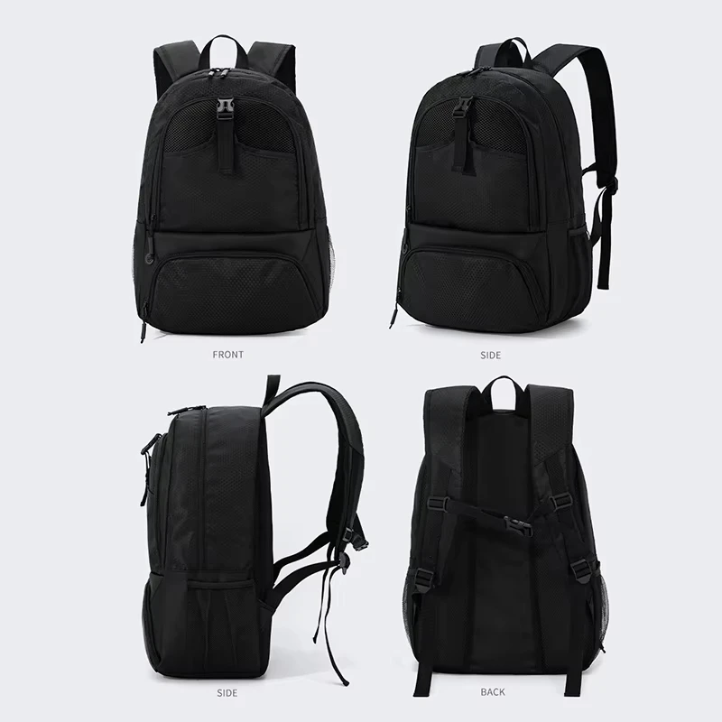 Oxford Sports Backpack with Shoe Pocket for Outdoor Activities