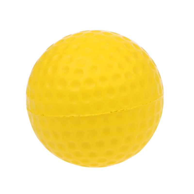 

77HC Yellow Foam Golf Ball Golf Training Soft Foam Balls Practice Ball