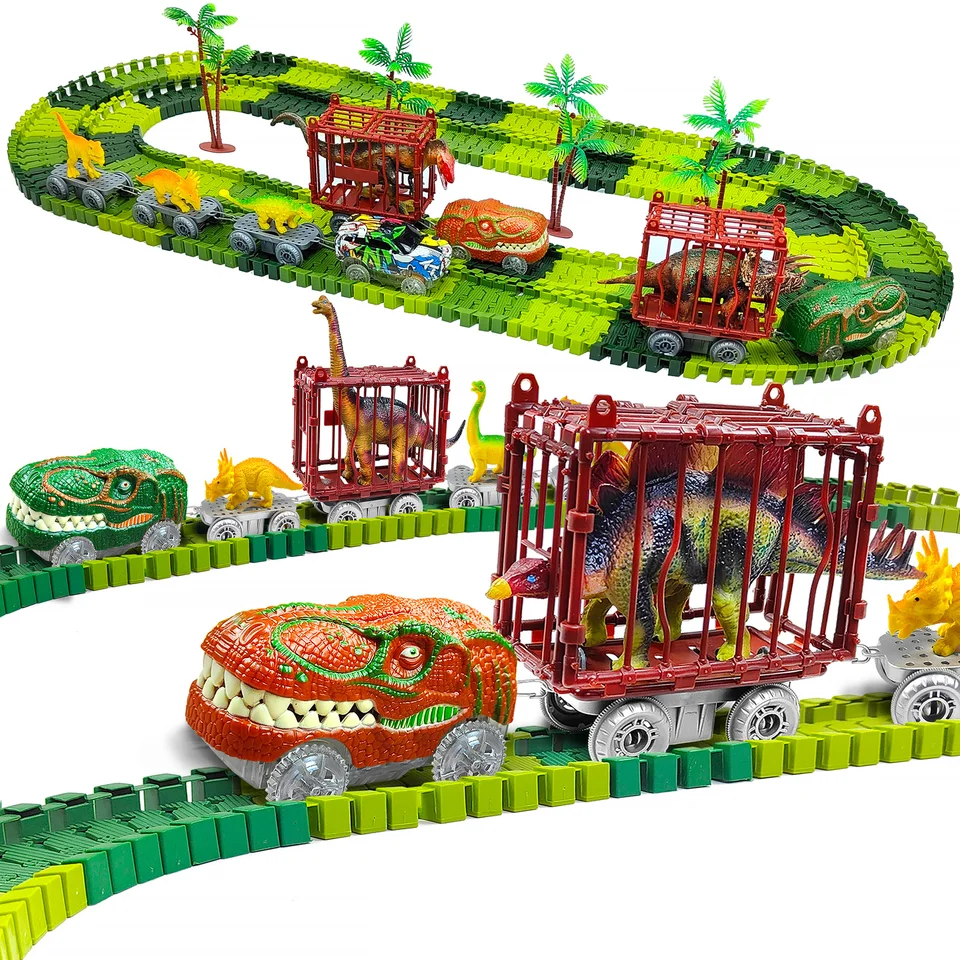 Brinquedos de Dinossauro Puxe o Carro,Crianças Dino Toy Carros Dinossauro  Jogo - Conjunto de lembrancinhas de festa de dinossauro para aniversário de  natal dia das bruxas Ainichi