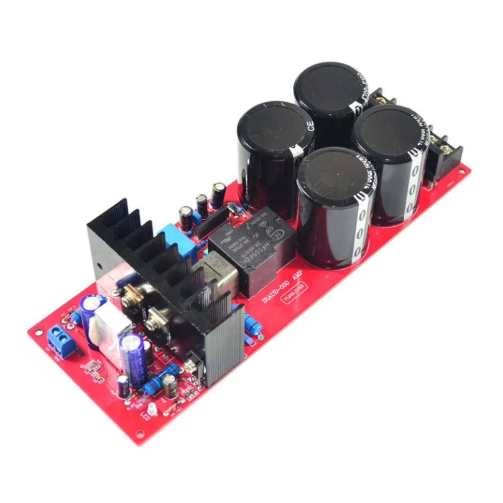 YJ00156-IRS2092/IRFB23N20D Class D 350W/700W DIY Audio Amplifier Board (Double Rectifier with Protection)