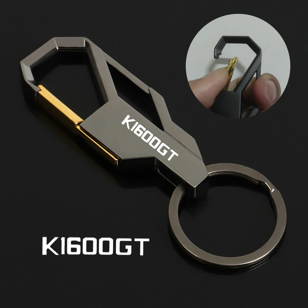 

For BMW K1600GT K 1600 GT K1600 GT 2011-2023 Motorcycle Keychain Accessories Waist Hanging Keyring Metal Key Chain Custom LOGO