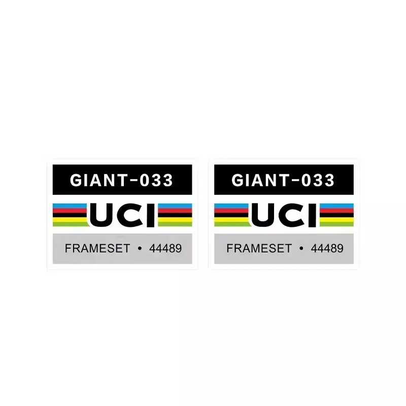 certification small label sticker bicycle union certification label bike decals customize frame name ID warning personal films bicycle parts