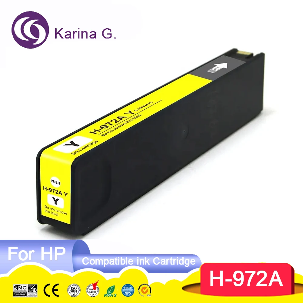 972 972A Premium Color Compatible InkJet Ink Cartridge for 972A For Pagewide 35