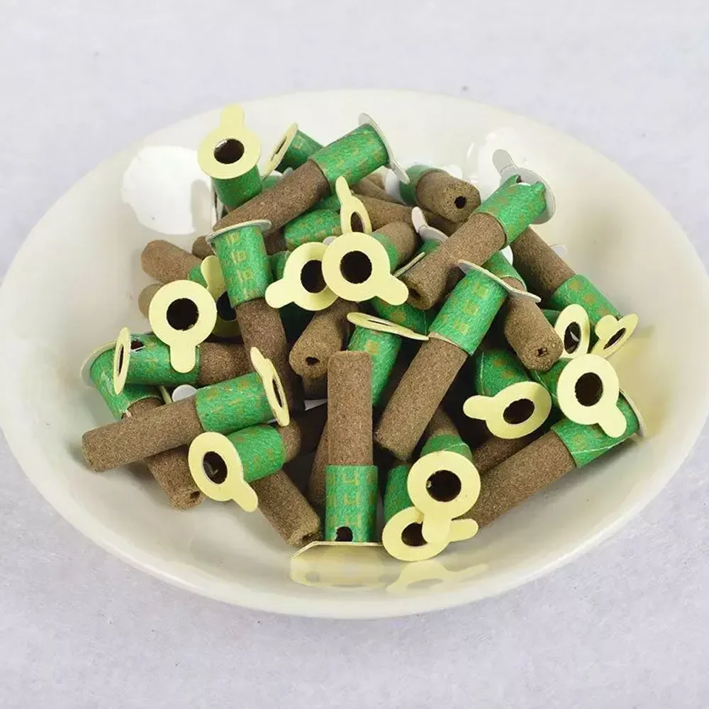 180pcs Mini Moxa Self Stick-On Chinese Moxibustion Therapy Mini Massage Heating Acupuncture Moxa Tube