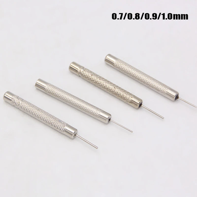4Pcs/Set Watchband Bracelet Pin Punch Watch Strap Steel Punch Link Pin Remover Repair Tool Watchmaker Accessories watch strap tool