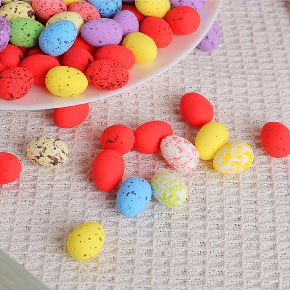 

50 шт., декоративные пасхальные яйца, 2x2,5 см
