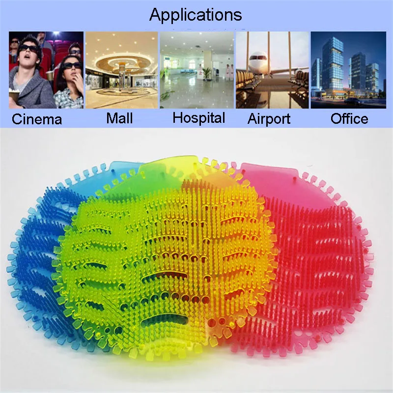 Urinal Fragrance Tablets Men's Urine Pool No-splash Aroma Pad Urinal Deodorant Special Deodorant Men Pee Funnel Pad urinal deodorant screen