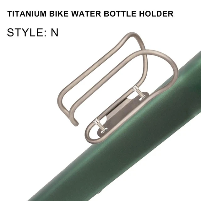 J1HE Titaniums Alloys Bike Bottle Stand Bicycles Bottle Cage for Mountain Bicycles 3