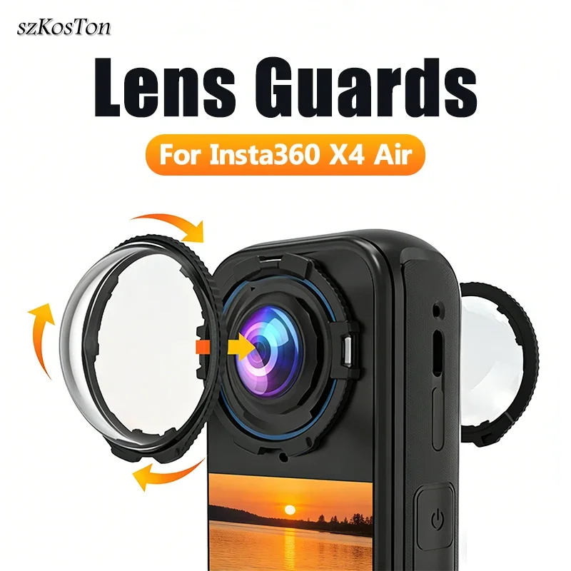 HD Clear Tempered Glass Lens Guards - Anti-Scratch Camera Protectors