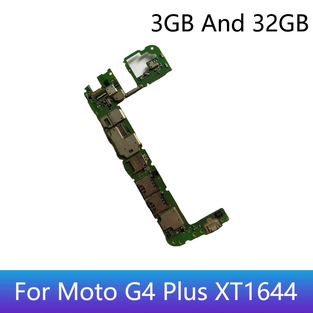 Motorola Moto G4 Play (XT1604) - Genuine Motherboard 8GB - Unlocked - Fast  P&P