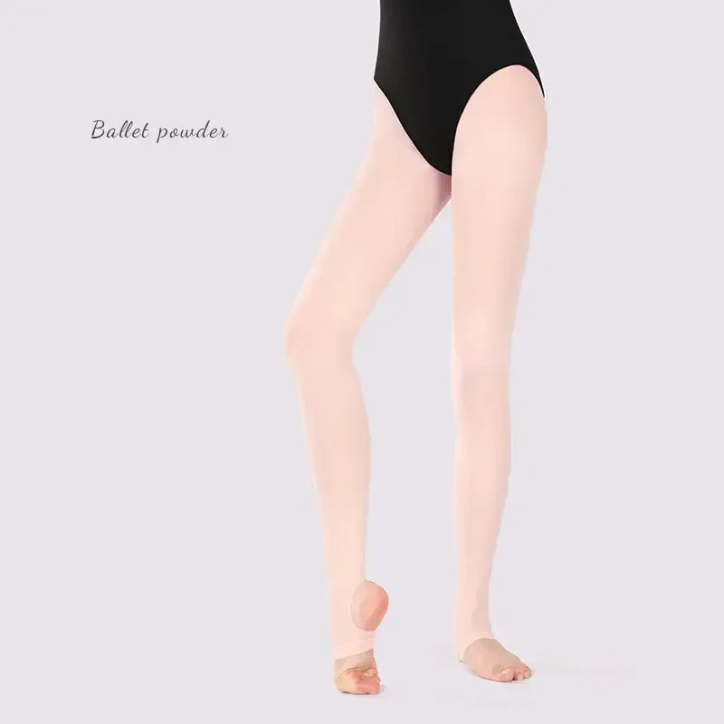 Professional Ballet Tights Dance Foot Stirrup Tights Ballet Stockings for Women Girl Skate Dance Gymnastic Pantyhose 60D