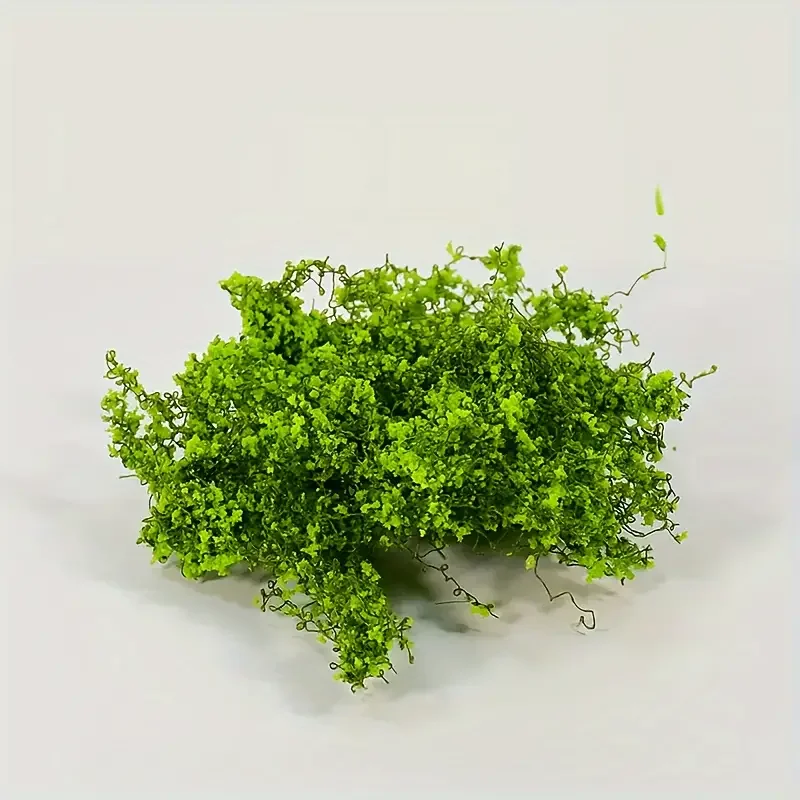 Simulation Miniatur Gras Cluster Modell Wand Pflanze Baumwolle Faden Reben Blätter Diy Militär Szene Garten Haus Dekorieren Materialien – Detail 6