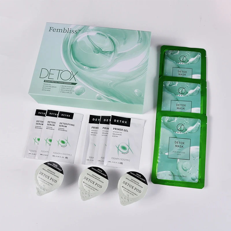 CO2 Pod Glam Pods For Bubble Facial Machine Facial Spa CO2 Capsule For Aqua Beauty Machine Skincare Revive Pod Gels