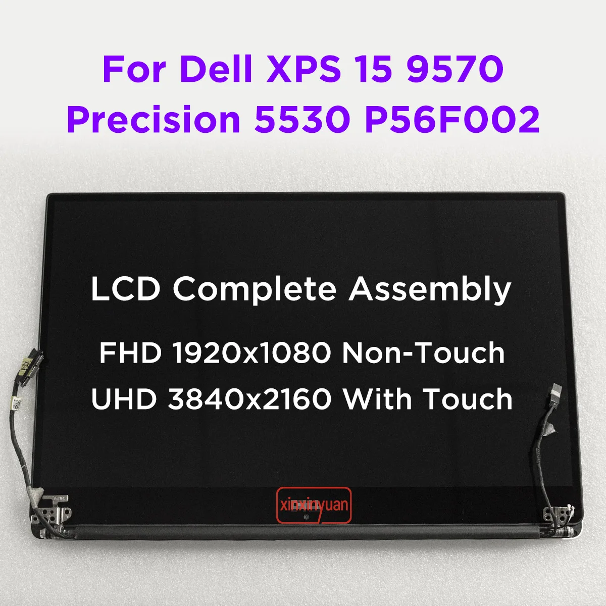 Original 15.6 Lcd Touch Screen Complete Assembly For Dell Xps 15