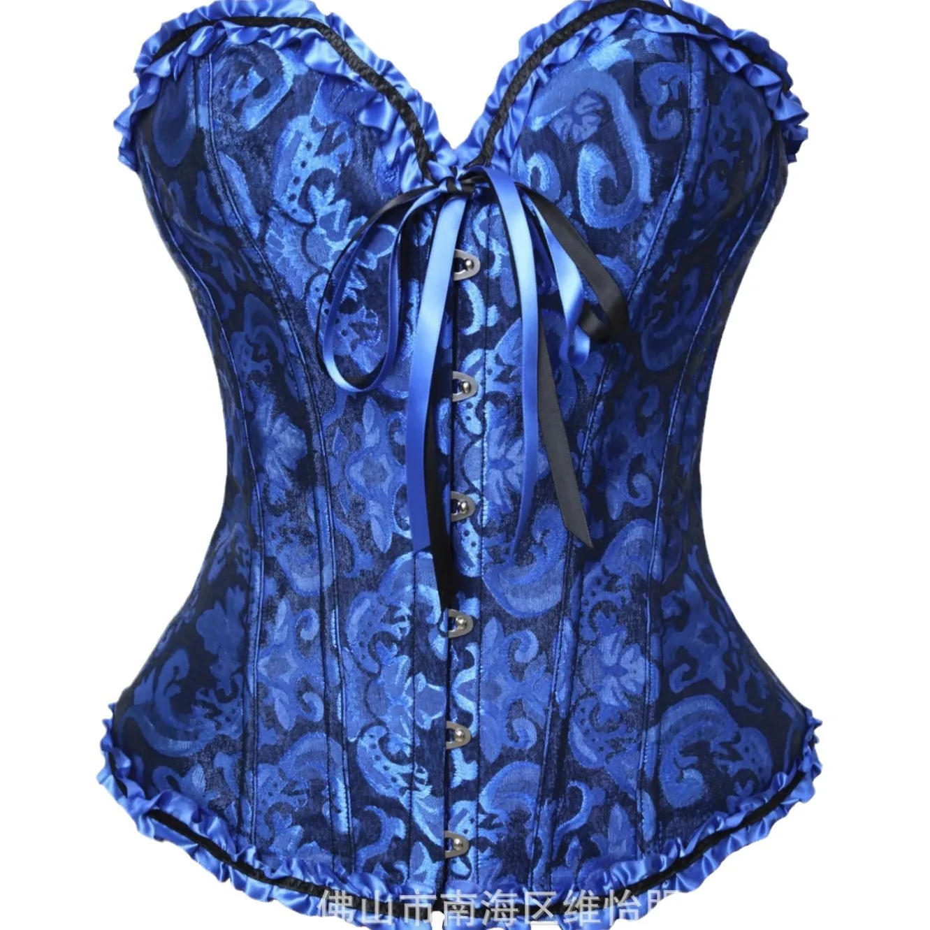 Women's Corset Corset Floral Lace Bridal Gown Shapewear Vintage Sexy Gothic Satin Carnival Dress Tops