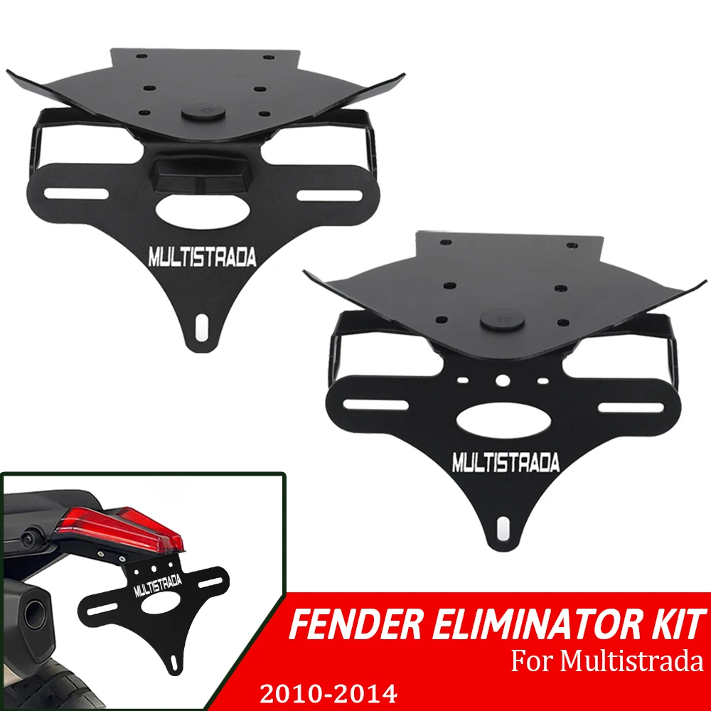Supporto Targa Moto Eliminacodino per Ducati Multistrada 1200 S 1200S 2010 2012 2013 2014