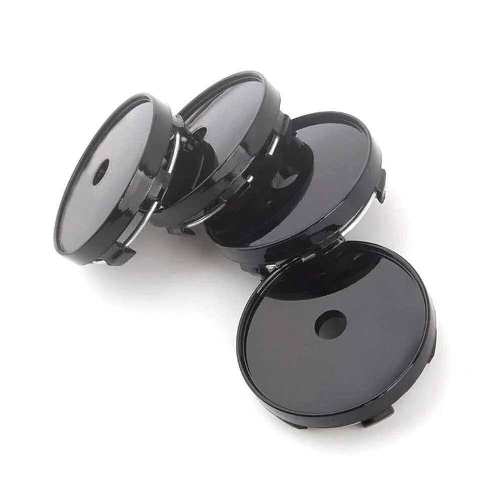 Wheel Center Caps 4 pcs Universal Car Blank Wheel Hub Center Cap 60mm Outside dia Rim Cover Auto No Logo Badge Car Wheel Rims Center Hubcap Cover