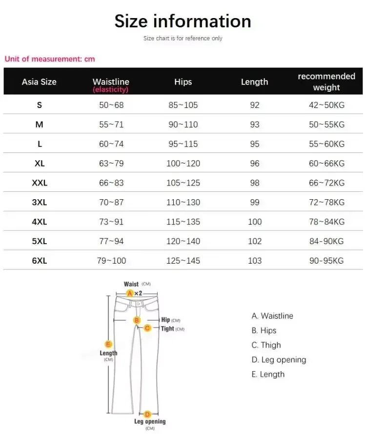 여성용 신축성 좋은 스키니 청바지, 허리 신축성 소재, 배 조절 엄마 청바지, 사이즈 5XL, 6XL, 커비 청바지