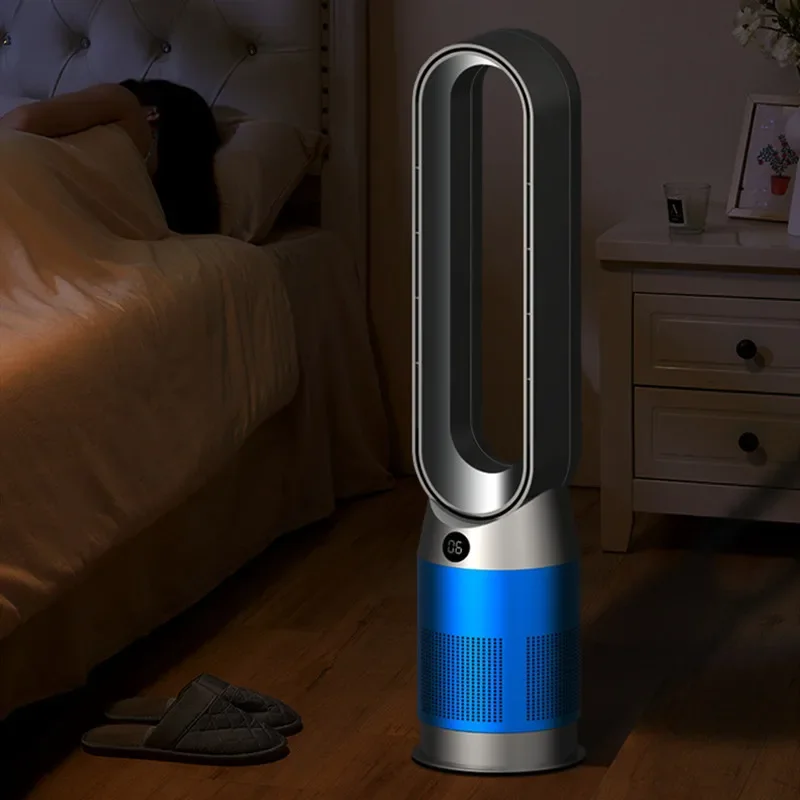 42 Inch 220V Bladeless Fan Dual-Purpose Cooling And Heating Home Silent Heater Quick Air Circulation And Purification Tower 2