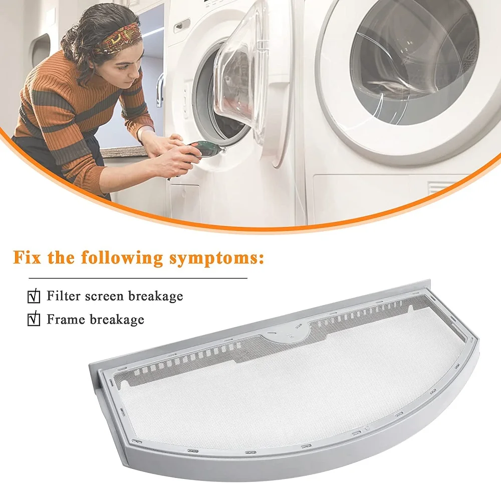 WE03X23881 Dryer Lint Filter Screen Compatible with GE Hotpoint Dryers