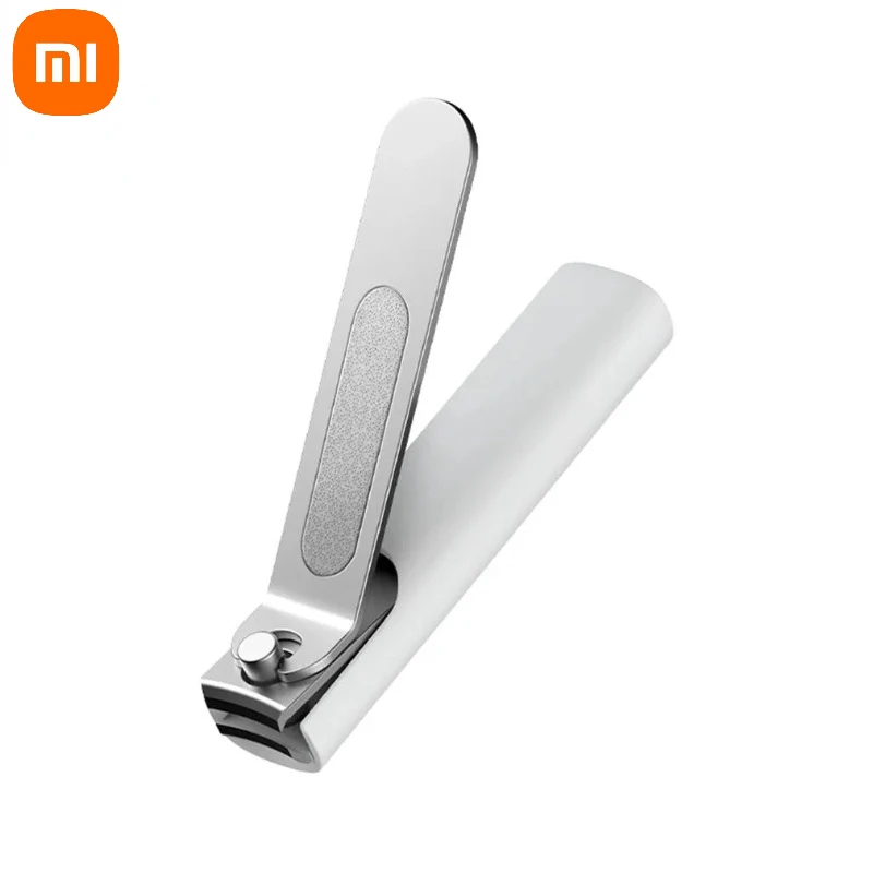 Nail Clippers Stainless Steel Anti-splash Cover Trimmer Pedicure Care File Xiaomi Mijia