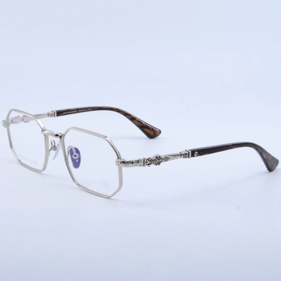 2025Luxury Business Beliebte männer Titan Rahmen Gläser Platz Retro Design frauen Myopie Lesen Optische Brillen – Detail 12