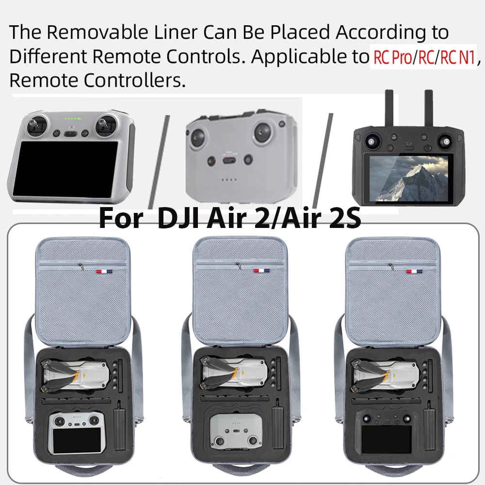 Lot de housses de protection compatibles DJI Air 3, matériau résistant aux chocs