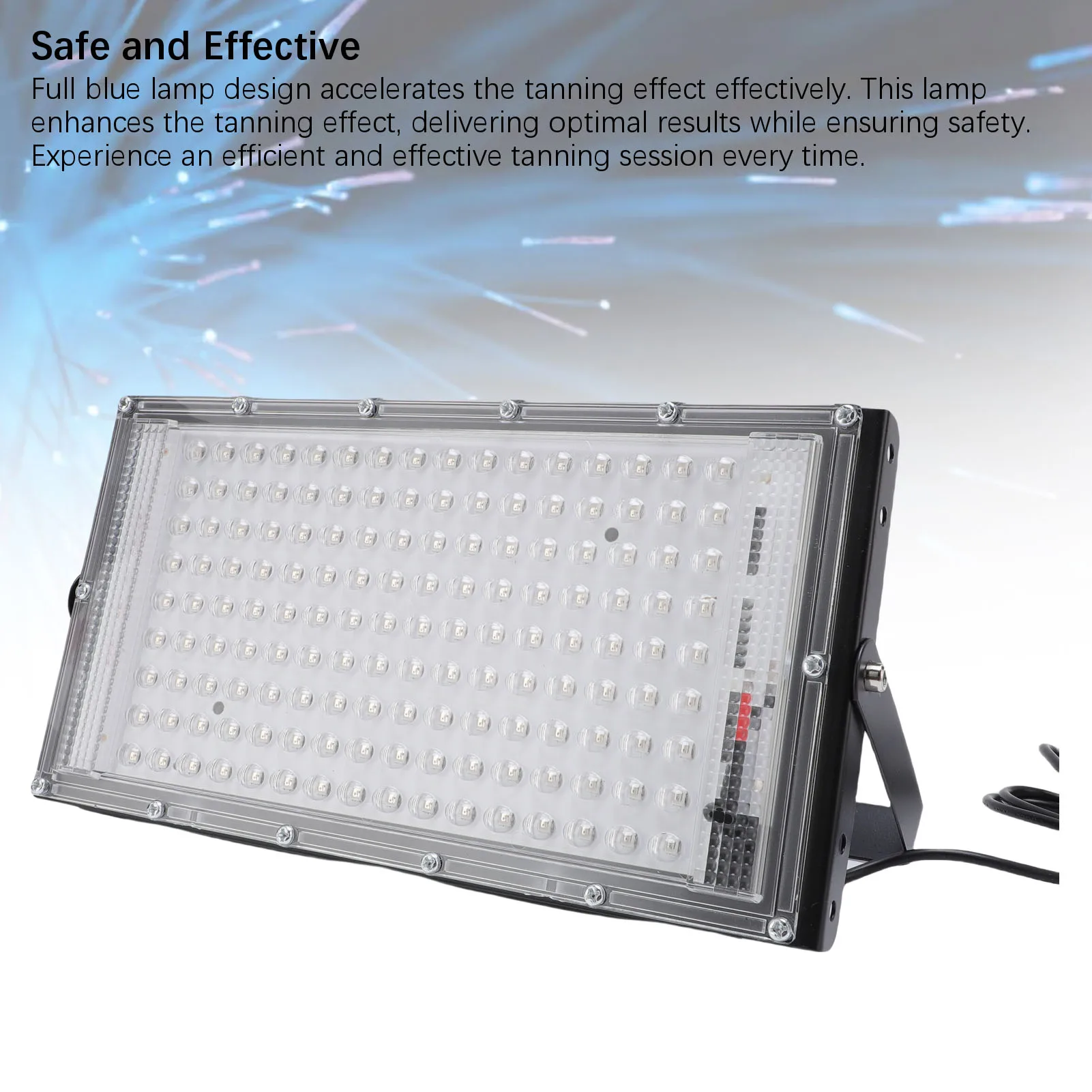 Full Body Tanning Light USB Tanning Lamp Full Blue Sunbathing Lamp 144 Light Beads for Body Home Indoor Use