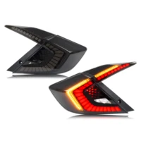 LED Tail Lights For Honda Civic Sedan 10Th Gen 2016-2021 DRL Start Up Animation Rear Lamp Assembly (Not for hatchback & Coupe) - Image 6