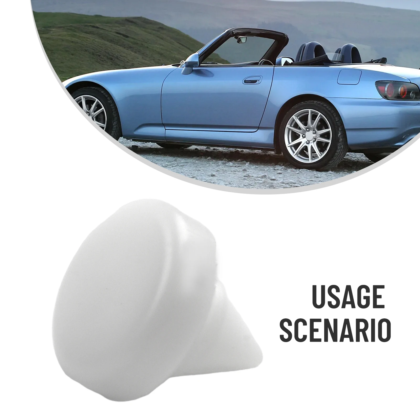 

1 шт., пробка педали тормоза и сцепления для Civic 1997-2011, для Civic 1973-2011, OEM 46505-SA5-000, белая, пластиковая