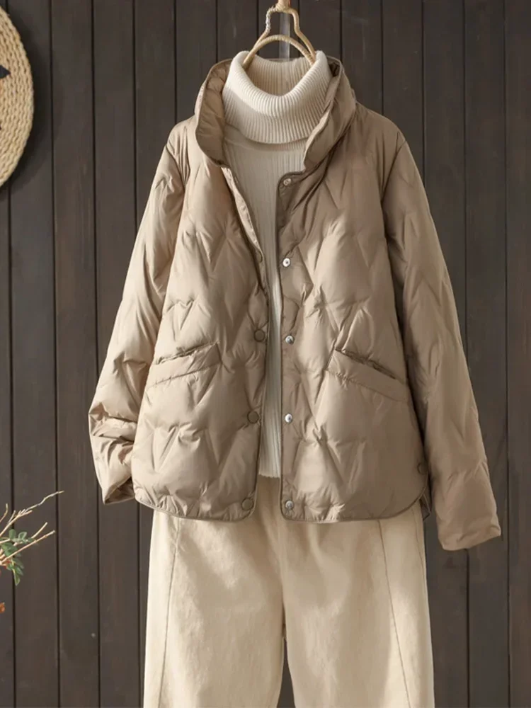 Women Puffer Jacket 90% Duck Down