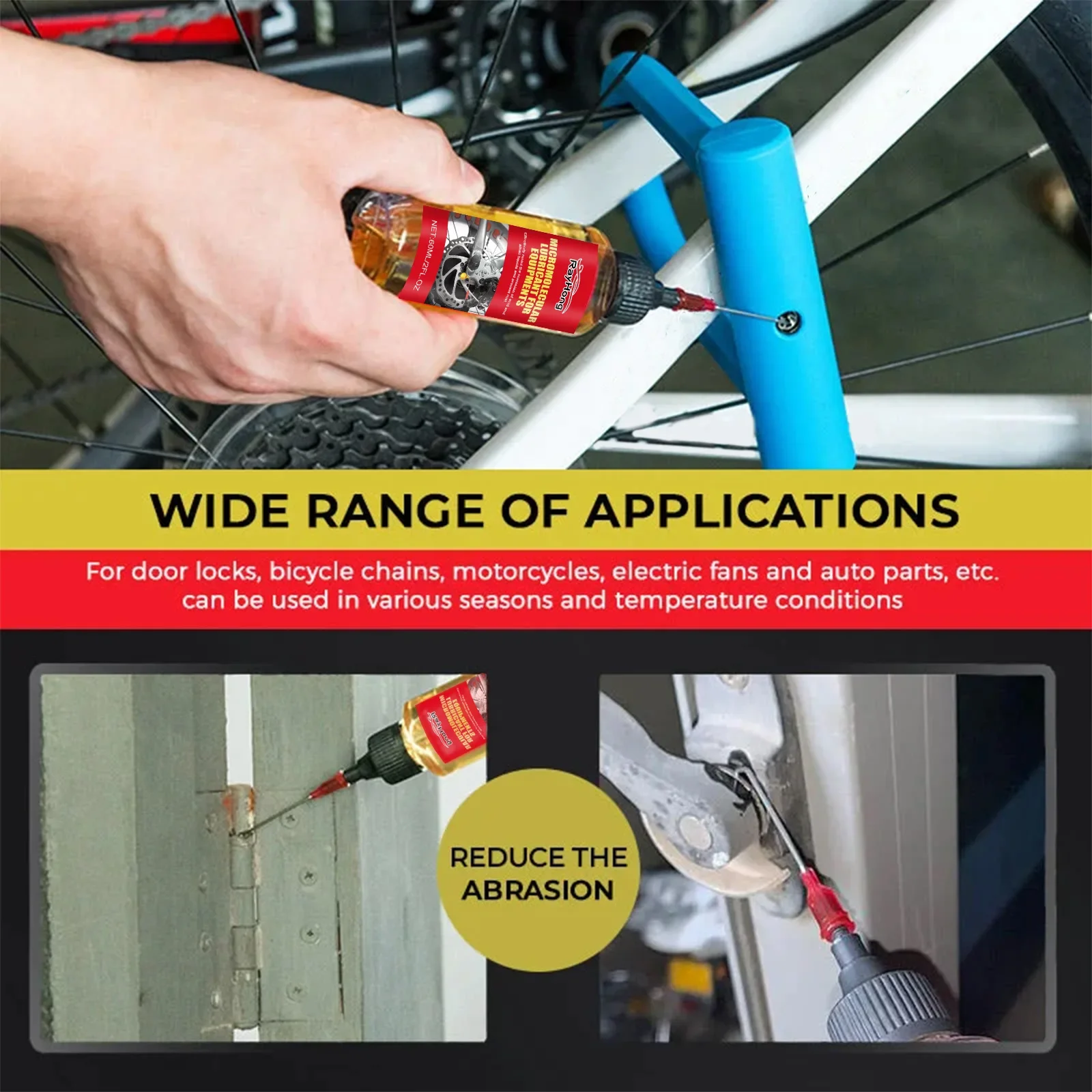 Automotive Equipment Lubricants, Automotive Parts Maintenance, Anti-corrosion, Dustproof, Rust Proof Multi-purpose Lubricants