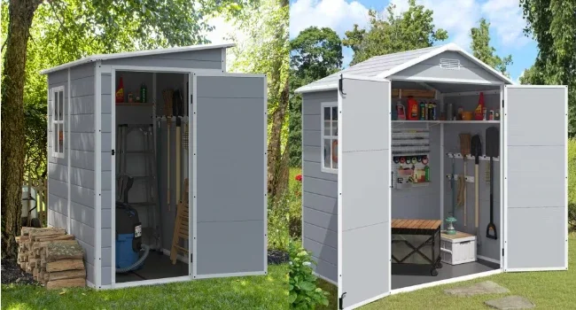 outdoor storage shed