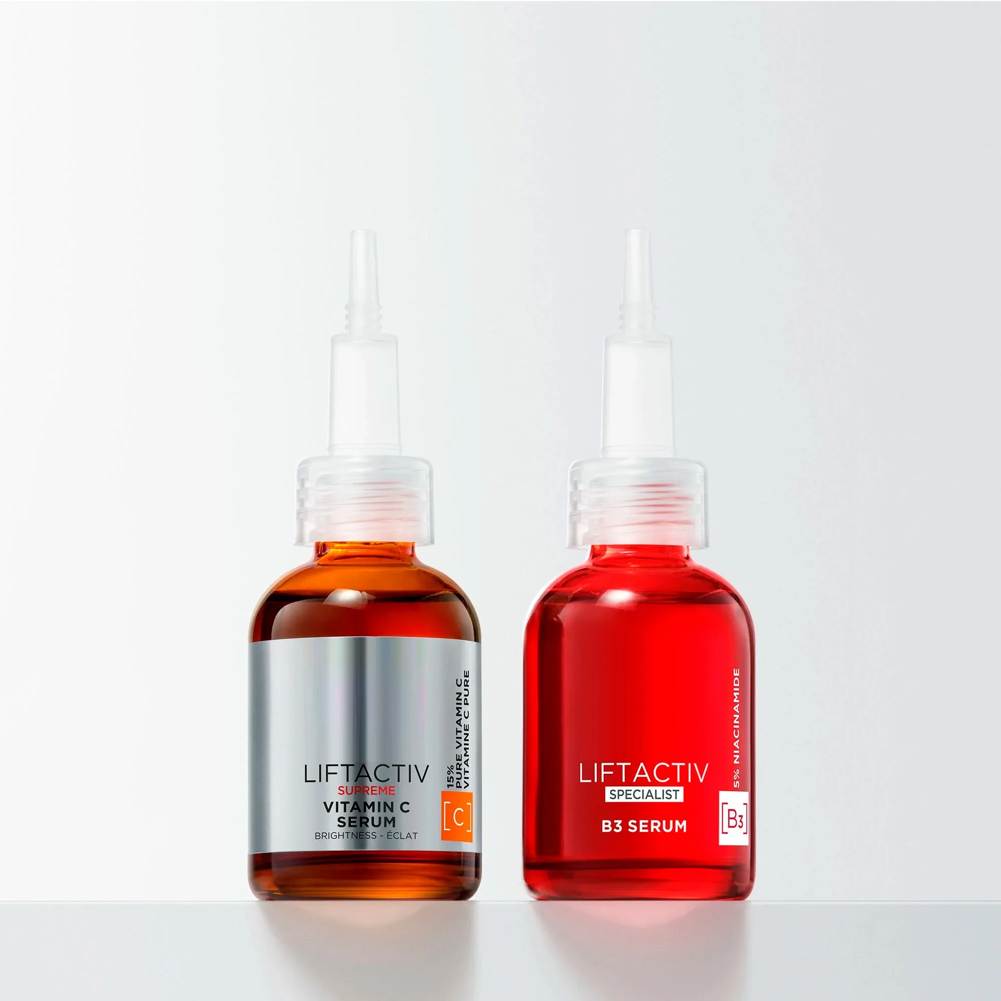 2pcs customize products face serum B3 /Probio-BHA/ Retinol Specialist/ Vitamin C/ Liftactv Suppeme HA/Meno 5 BI serum facial essence